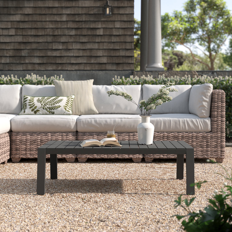 Birch Lane™ Pindall Aluminum Coffee Table | Wayfair